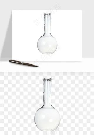 卡通化学实验设备器材png免抠图