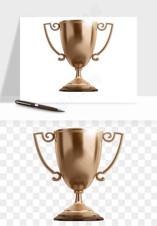 荣誉奖杯冠军金奖png免抠
