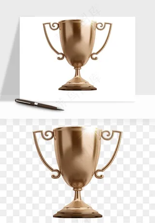 荣誉奖杯冠军金奖png免抠
