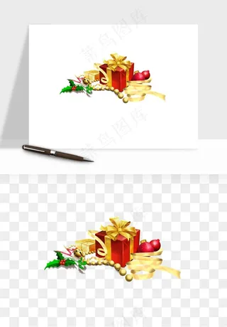 礼盒礼物png免抠