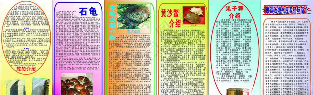 养殖养殖场简介广告设计