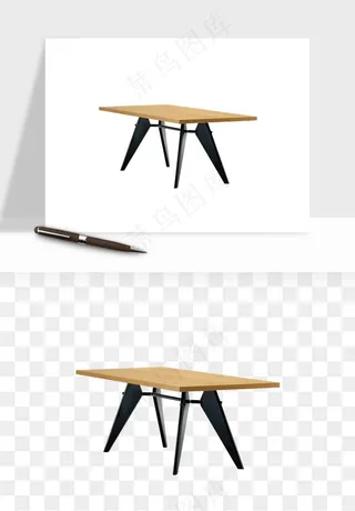 现代时尚桌子家具png免抠