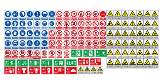 工地安全标识大全