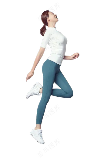 png免抠健身人物