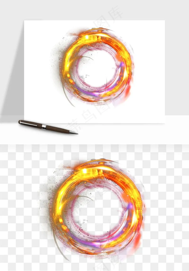 光环光效光圈png免抠