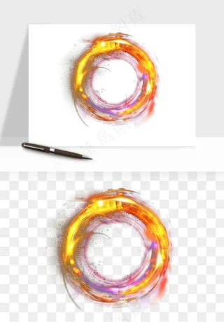 光环光效光圈png免抠