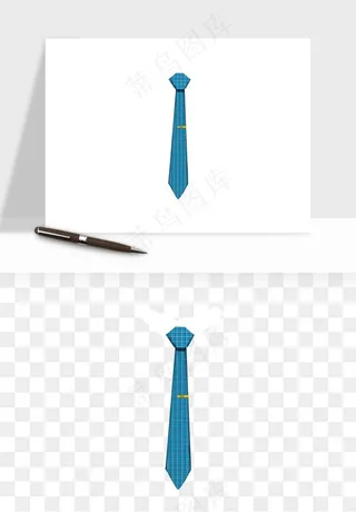 卡通领带png免抠