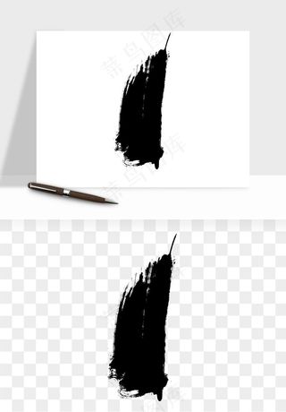 墨迹水墨圆圈圆环边框