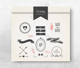 婚礼元素织带装潢