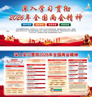 2026全国两会展板