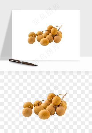 龙眼桂圆水果png免抠