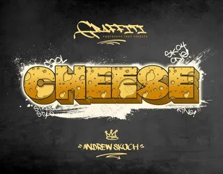 立体字体设计 样板可修改 (5)