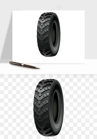 轮胎汽车零件png免抠