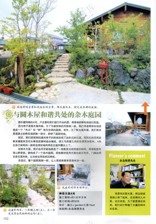 绿色葱郁的庭院设计