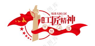 大国工匠文化墙