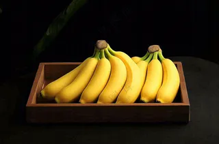 香蕉成熟水果摄影图