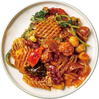 麻辣拌美食素材 麻辣拌美食素材