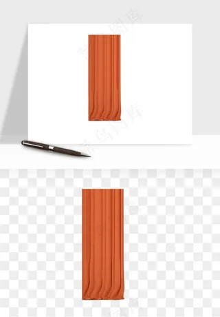 窗帘幕布帷幕png免抠