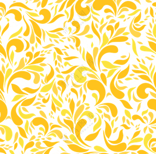 橙黄色的抽象效果装饰图案免抠图片