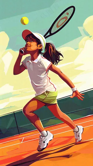 网球运动培训背景