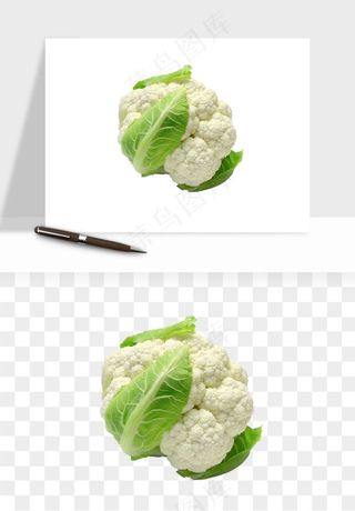 花菜椰菜花蔬菜png免抠