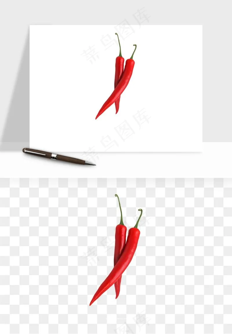 红辣椒尖椒png免抠