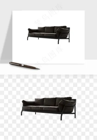 现代沙发家具png免抠