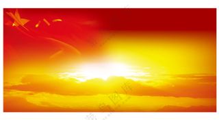 党建八一背景展板