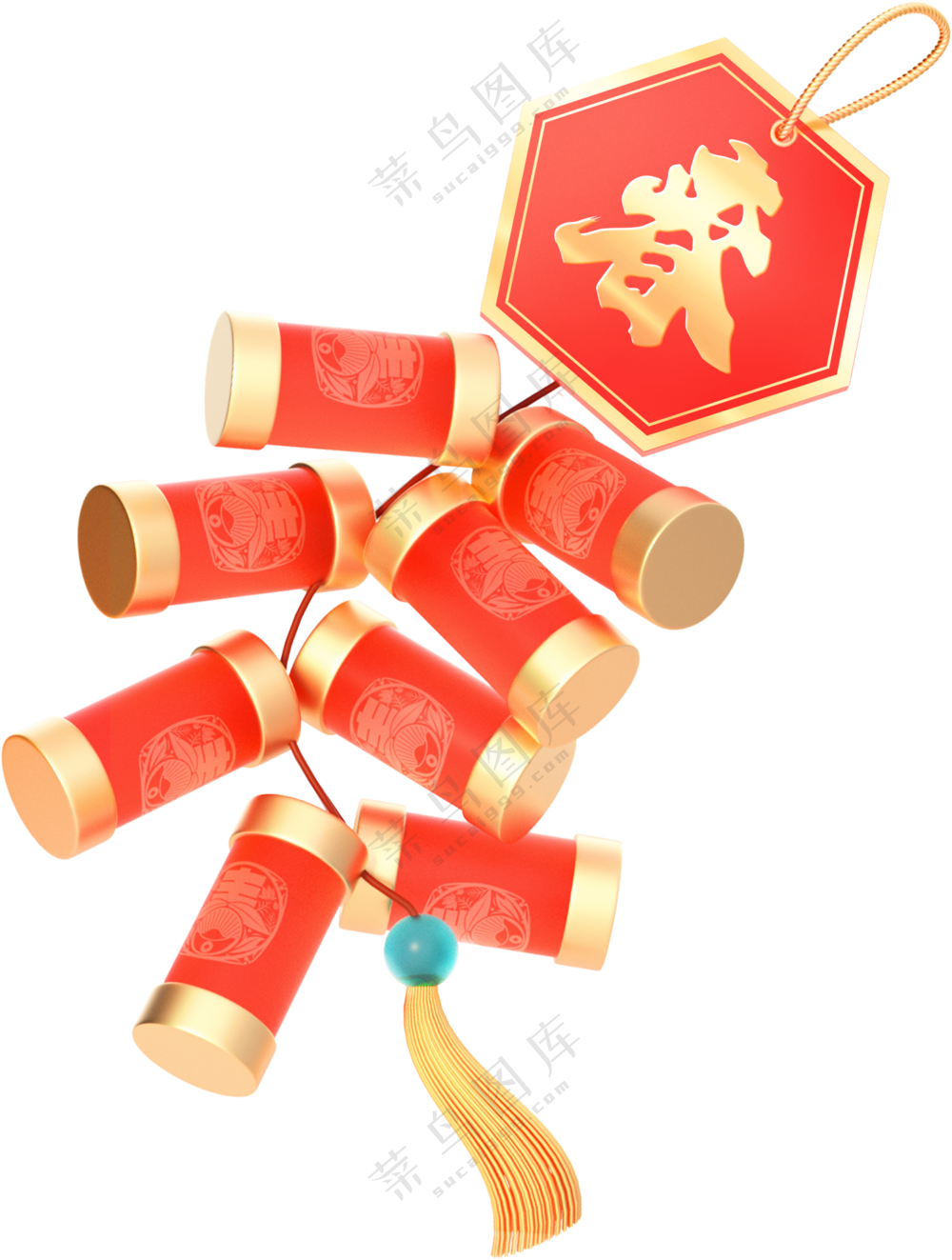 春节爆竹鞭炮