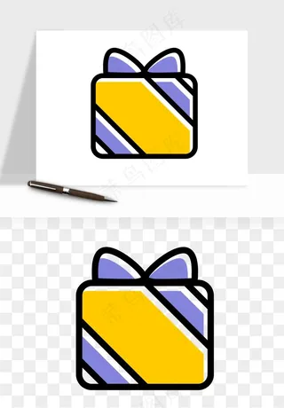 礼盒礼物png免抠
