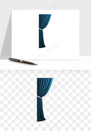 窗帘幕布帷幕png免抠