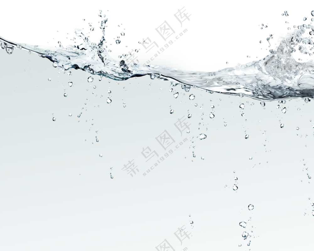水面上的喷溅水花PNG免抠图片素材