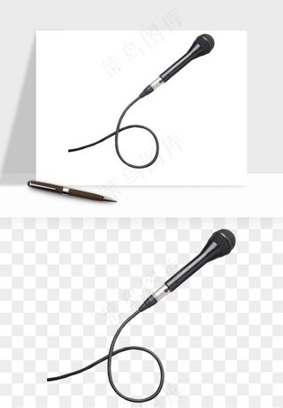 话筒直播麦克风png免抠