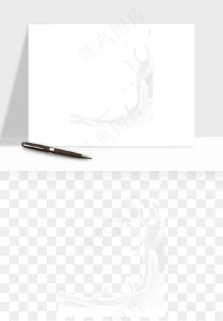 飞溅的牛奶牛奶杯元素png免抠