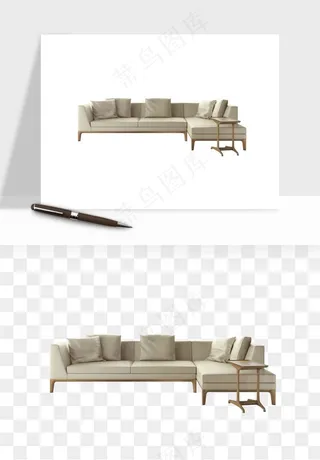 现代沙发家具png免抠