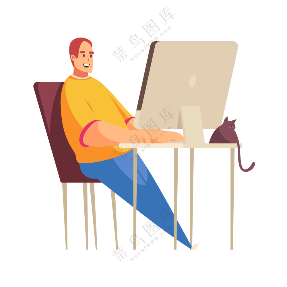 生活工作场景人物 (4)