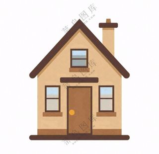 房屋小房子宠物家居卡通免抠