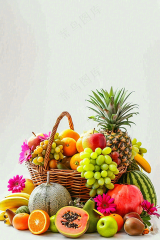 农林蔬果生鲜店水果店蔬菜店背景