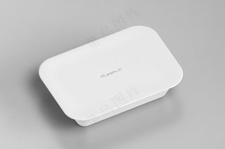 白色食品包装盒样机