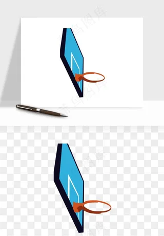 篮球篮球架png免抠