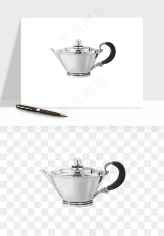 开水壶png免抠