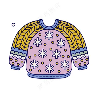 毛衣1 民族风装饰小元素