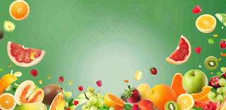 农林蔬果生鲜店水果店蔬菜店背景