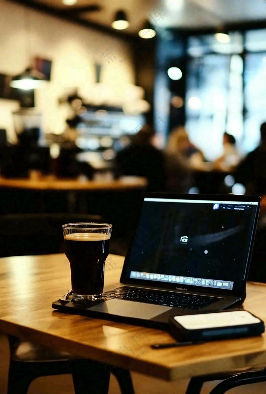 咖啡拿铁下午茶饮品摄影图