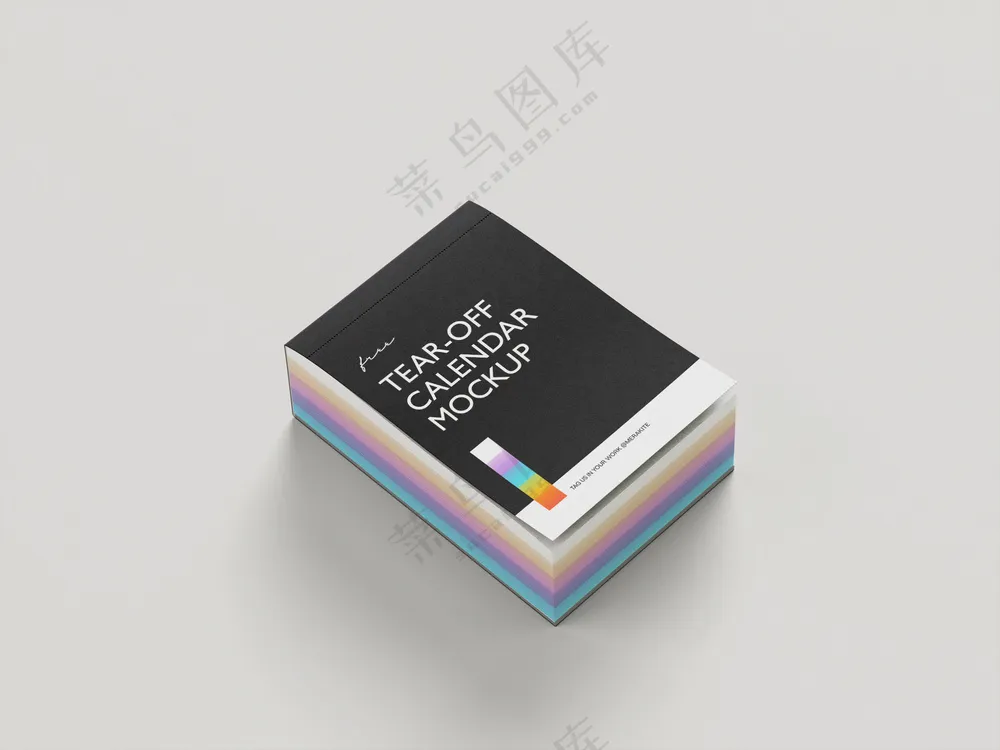 挂历年历手撕日历样机-1