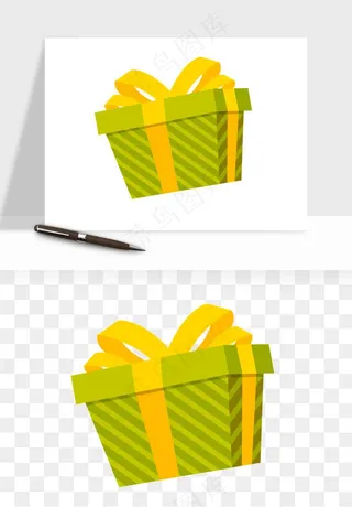 礼盒礼物png免抠