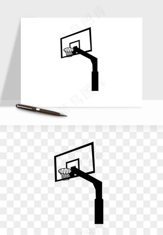 篮球篮球架png免抠