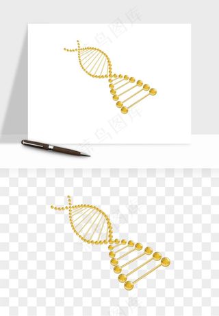 细胞水分子DNA精华成分png免抠