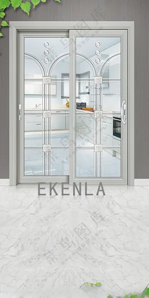 早安图高端门窗PSD海报