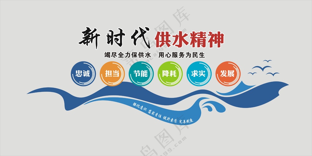供水文化墙